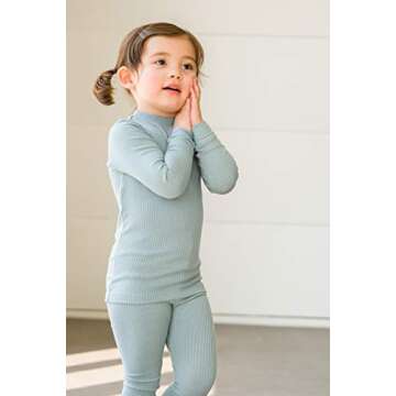 Eco-Friendly VAENAIT BABY Pajama Set for Infants & Toddlers