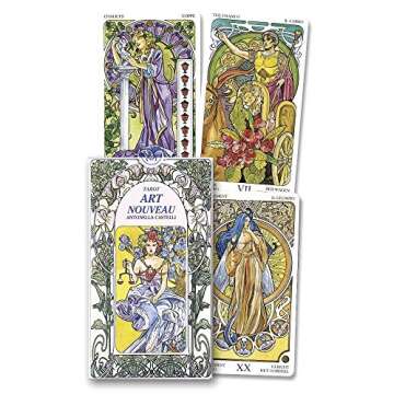 Tarot Art Nouveau (English and Spanish Edition)