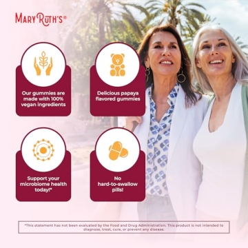 MaryRuth Fiber Gummies - Sugar Free & Vegan Daily Fiber