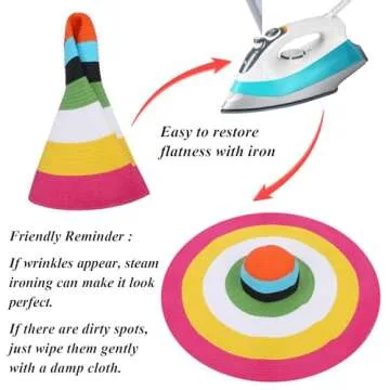 Stylish Oversized Sun Straw Hat for Women - UPF 50+ Protection