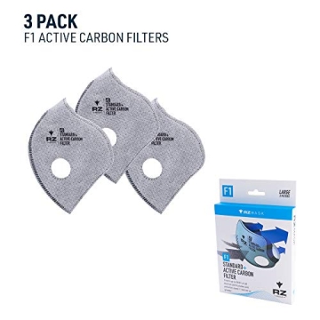 RZ Mask F1 Filter Pack, Extra Large, 3-Pack for DIY