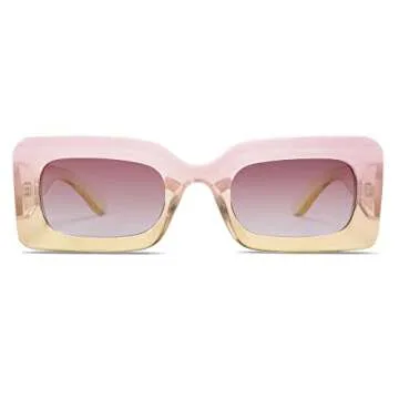 Stylish SOJOS Retro 90s Sunglasses for Fashion Lovers