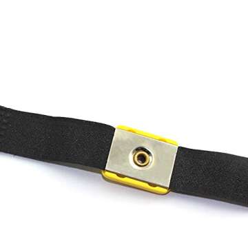Tegg Adjustable ESD Wrist Strap for Electronics Safety
