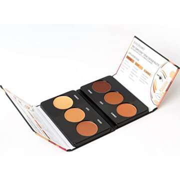 Black Radiance True Complexion Creme Contour Palette, Medium to Dark, 7.5 Gram