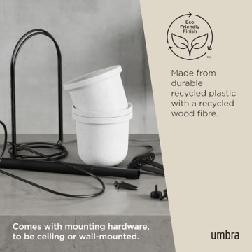 Umbra Triflora Hanging Planter Set for Indoor Gardening