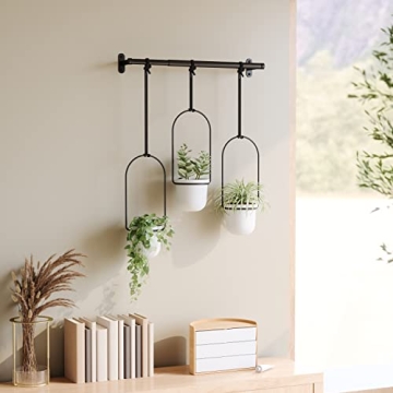 Umbra Triflora Hanging Planter Set for Indoor Gardening