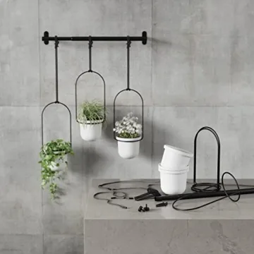 Umbra Triflora Hanging Planter Set for Indoor Gardening