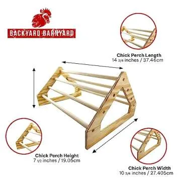 Backyard Barnyard Chick Perch Sturdy Jungle Gym for Chicks