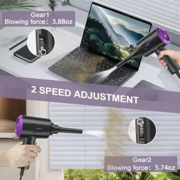 Meudeen Air Duster - High Power Cleaning Tool for Electronics