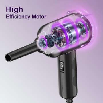 Meudeen Air Duster - High Power Cleaning Tool for Electronics