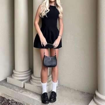 Sexy Women Backless Mini Dress for Graduation Parties