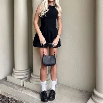 Sexy Women Backless Mini Dress for Graduation Parties