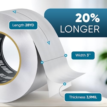 ALIUM Aluminum Foil Duct Tape - Heavy Duty & Easy to Use