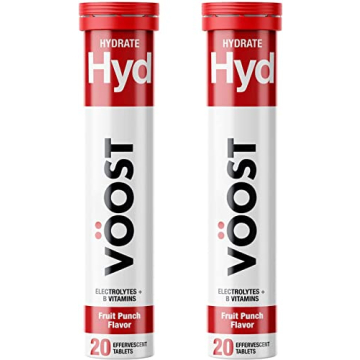 Hydration Made Easy with VÖOST Electrolyte Tablets