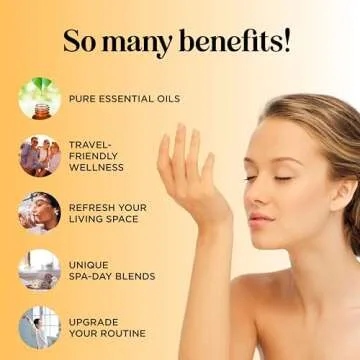 Aromatherapy Essential Oil Roller Set for Relaxation Gifts