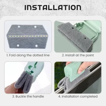 Magic Window Track Cleaner for Effortless Home & Car Cleaning