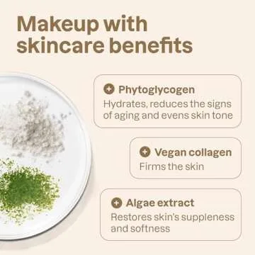 ATTITUDE Oceanly Light Coverage Foundation Stick, Titanium Dioxide-Free, EWG Verified, Plastic-Free, Vegan & Cruelty-free Makeup, Dune, 0.42 Ounces