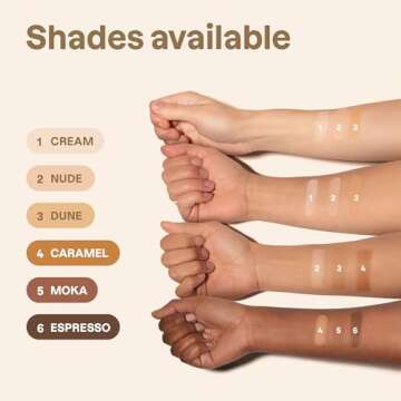 ATTITUDE Oceanly Light Coverage Foundation Stick, Titanium Dioxide-Free, EWG Verified, Plastic-Free, Vegan & Cruelty-free Makeup, Dune, 0.42 Ounces