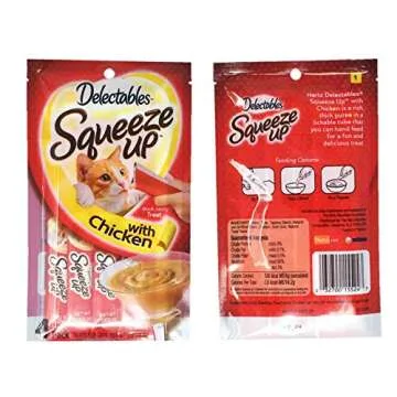 Squeeze Up Variety Cat Treats Bundle - 6 Pouches