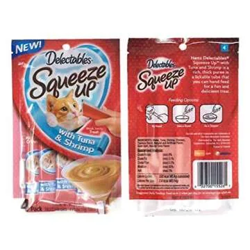 Squeeze Up Variety Cat Treats Bundle - 6 Pouches