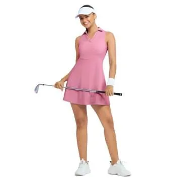 Fengbay Women's Tennis Dress with 4 Pockets & Shorts