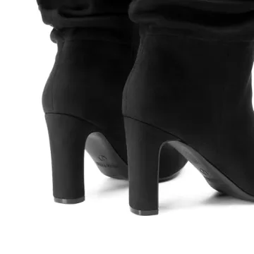 DREAM PAIRS Stylish Slouch Boots for Women Mid Calf