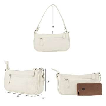 Jiaruo Retro Classic Clutch - Elegant HandBag for Women