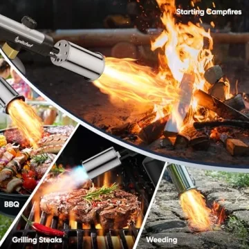 IgnitChef Powerful Propane Torch for Cooking and Grilling