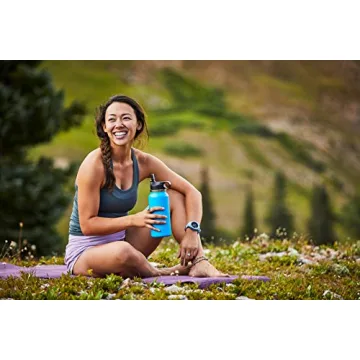 Hydro Flask Wide Mouth Straw Lid 40 oz Portable Water Bottle