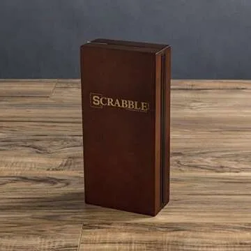 WS Game Company Scrabble Deluxe Travel Edition - Compact Fun for 2 to 4 Players