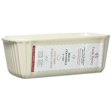 Emile Henry 9.25" x 4" Loaf Dish | Clay