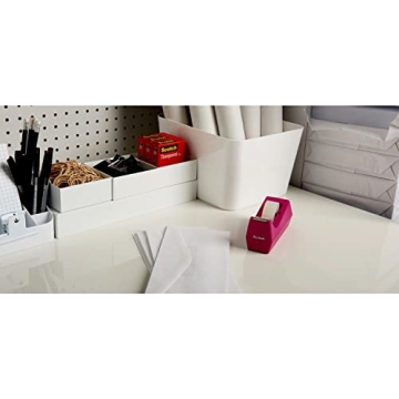 Scotch Transparent Tape - 4 Reliable Dispensered Rolls