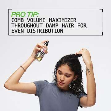 Redken Volume Maximizer Thickening Spray |Volumizing | For Thin Hair | 8.5 fl. oz.