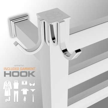 Brandon Basics Towel Warmer with Smart Wi-Fi Control