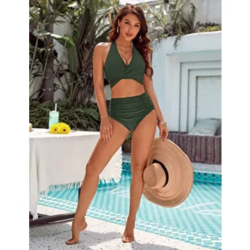 Blooming Jelly Women's Tummy Control Bikini Set