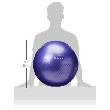 Gaiam Total Body Balance Ball Kit - Exercise & Posture