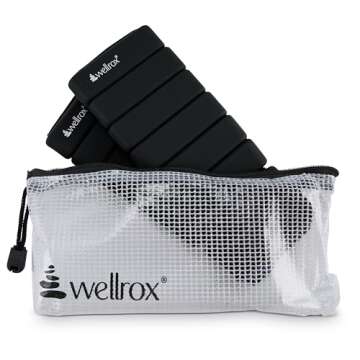 Wellrox Weighted Bangles - Adjustable Arm & Ankle Weights for Fitness