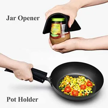 Silicone Trivet Mats for Hot Pots and Coasters