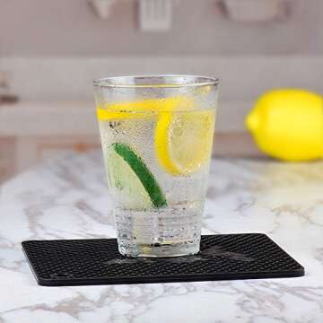 Silicone Trivet Mats for Hot Pots and Coasters