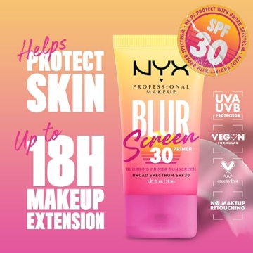 NYX Blurscreen Primer 3-in-1 Makeup SPF 30