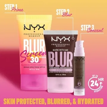 NYX Blurscreen Primer 3-in-1 Makeup SPF 30