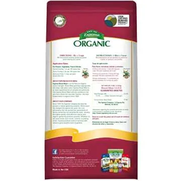 Espoma Organic Blood Meal Fertilizer 12-0-0 . All-Natural Plant Food Source of Nitrogen for Organic ...