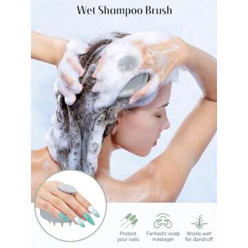 HEETA Scalp Massager for Healthy Hair Growth