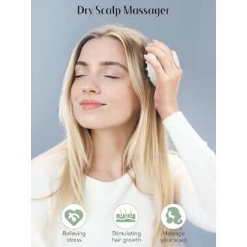 HEETA Scalp Massager for Healthy Hair Growth