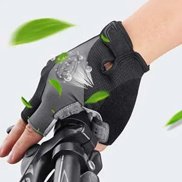 CXWXC Cycling Gloves - Breathable Gel Riding Gloves for All
