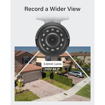 ANNKE 4 Pack HD Security Cameras - Waterproof & Night Vision