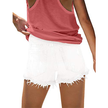 MODARANI Boyfriend Jean Shorts for Women Stylish Denim