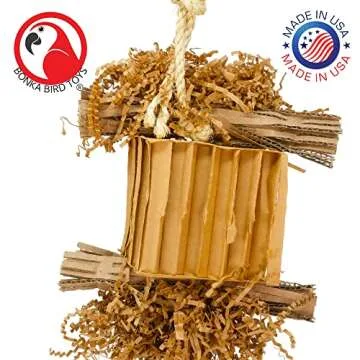 Bonka Bird Toys 3753 Shreddy Eddy for Active Parrots