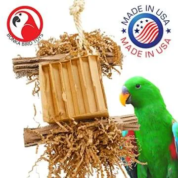 Bonka Bird Toys 3753 Shreddy Eddy for Active Parrots