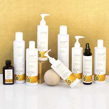 One 'n Only Defining Curl Cream with Argan Oil, Leave-in Conditioning Cream, Defines and Leaves Strong Curly Hair, Enhances Shine and Hydrates Without Sticky Residue, 9.8 Ounces